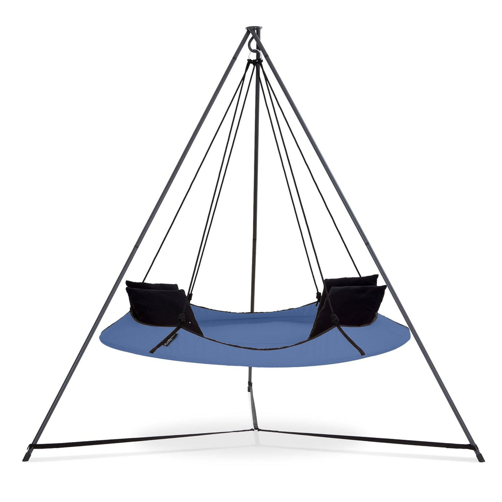 Ink Blue Outdoor Swing Bed Set | Hangout Pod US – Hangout Pod UK